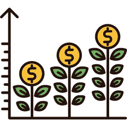crescimento Ícone