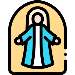 Virgin mary icon