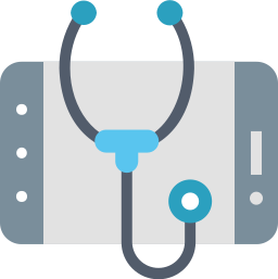 Online diagnosis icon