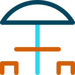 Picnic table icon