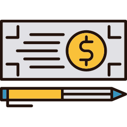 Cheque icon