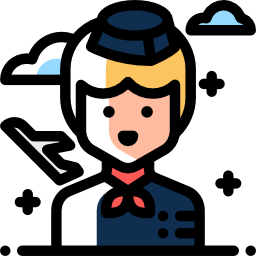 stewardess icon