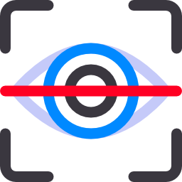 Eye scan icon