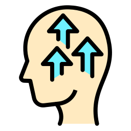 mentalité de croissance Icône