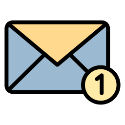 e-mail-benachrichtigung icon