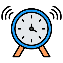 Alarm clock icon