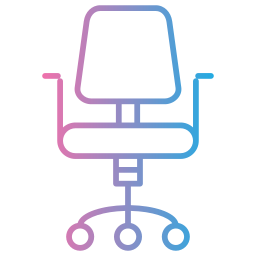 Office chair icon