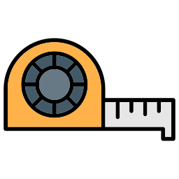 Measure tape icon