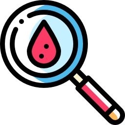 Blood test icon