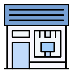 Electronics shop icon