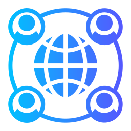 globales netzwerk icon