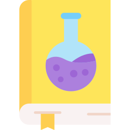 livro de química Ícone