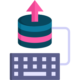 Output data icon