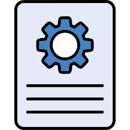 conception de contenu Icône