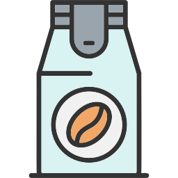 Coffee pack icon