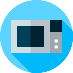 Microwave oven icon