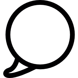 Chat speech bubble icon