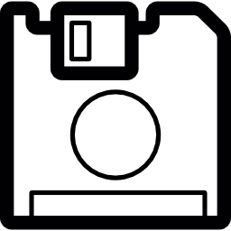 Diskette save device icon