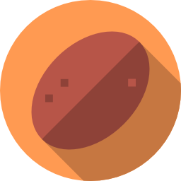 Coffee grain icon