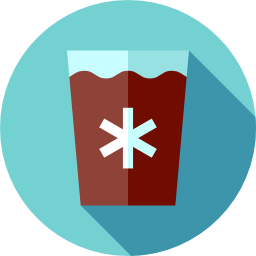 Iced coffee icon