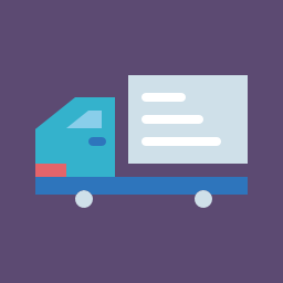 Delivery truck icon