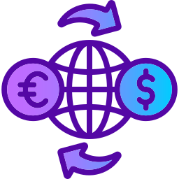 Exchange rate icon