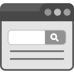 Web search engine icon