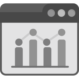 analyses d'audience internet Icône