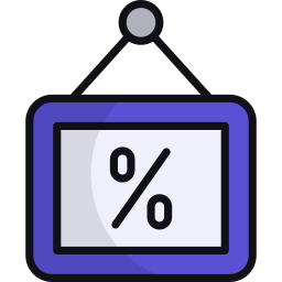 Shop sign icon