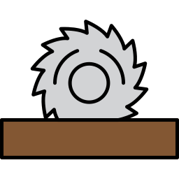 Circular saw icon