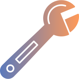 Adjustable wrench icon