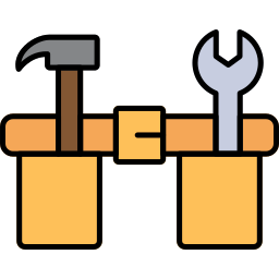 ceinture à outils Icône