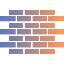 Brick wall icon