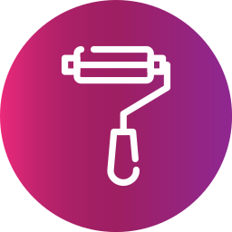 Paint roller icon