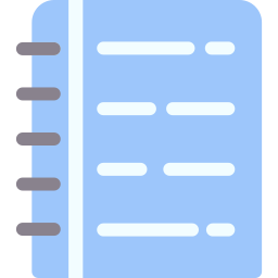 caderno Ícone