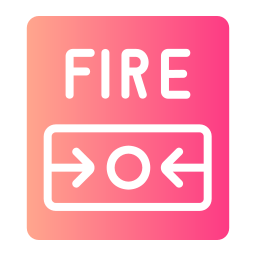 Fire alarm icon