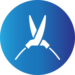 Pruning shears icon