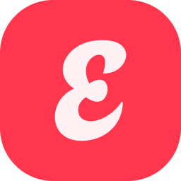 Letter e icon