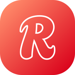 Letter r icon