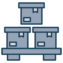 Delivery box icon