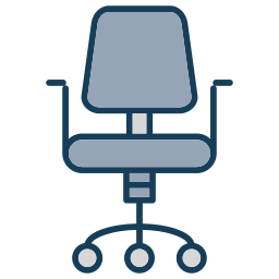 Office chair icon