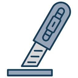 Paper cutter icon