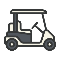 Golf cart icon