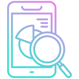 analyse mobile Icône