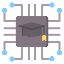 educação inteligente Ícone