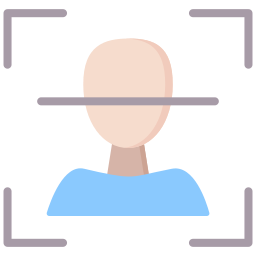 Facial recognition icon