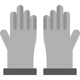 Winter gloves icon