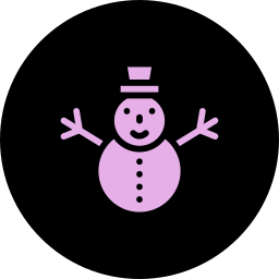 boneco de neve Ícone