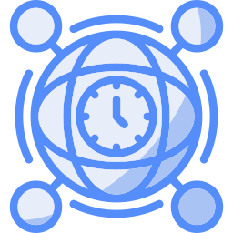 Time zone icon