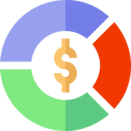 diagramme circulaire Icône